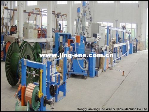 Model 90mm Screw Power Cable Extrusion Line
